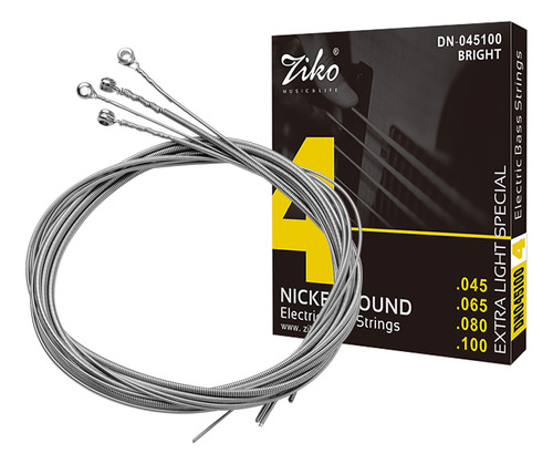 String Special Bass Strings Electric Corrosion Guitarra Níqu