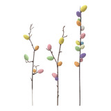 Huevo De Pascua Ramas De Árbol Arreglo Floral 13 Puntas