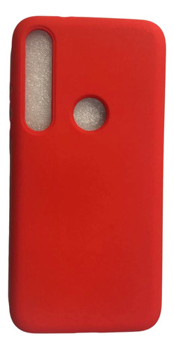 Funda Tpu Silicona Con Felpa Para Moto G8 Plus