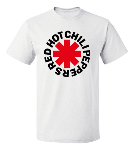 Playera Camiseta Red Hot Chili Peppers Bando Logo  + Regalo 
