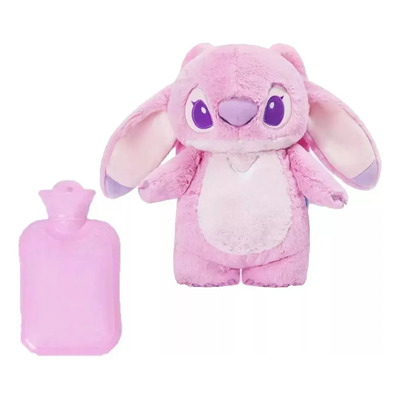 Bolsa De Agua Caliente Stitch Peluche Rosa Anti-cólicos Menstrual 1l Termosellado | MercadoLibre