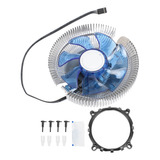 Ventilador De Refrigeración Blue Cpu Cooler Universal De Alt