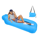 Colchon Inflable Exterior Para Camping Playa Agua Y Tierra