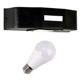 Combo Aplique Exterior Pared Faroluz 4311/lp + Foco Led 14w*