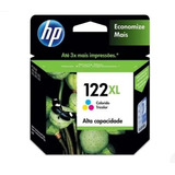 Cartucho Hp 122 Xl Colorido 7,5ml Ch564hb Original