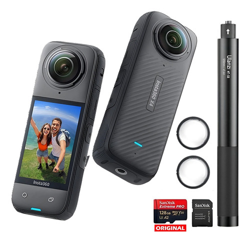 Câmera De Ação Insta360 X4 8k Envio Imediato Com Kit + Nf