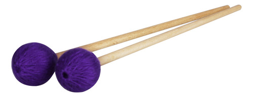 Par De Instrumentos Mallet Purple Para Profesionales, Aficio