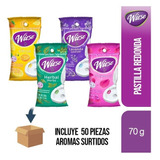 50 Pz - Wiese 70g Wc Pastilla Redonda Baño Aromas Surtidos