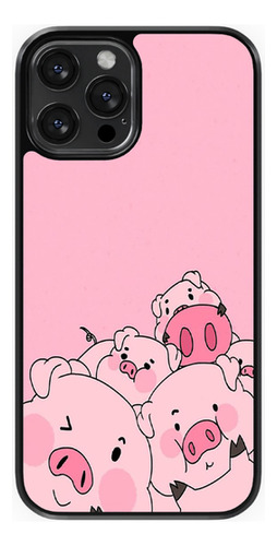 Funda Compatible Con Oppo De Puerquito Rosa #6