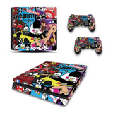 Skin Personalizado Para Ps4 Slim (0333)