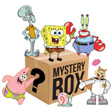 Bob Esponja Mystery Box + $700 Pesos De Contenido! 