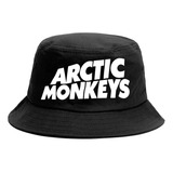 Gorro Bucket Hat Arctic Monkeys Logo Estampado