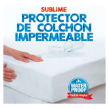 Funda Cubre Colchon Protector Cama King Imperm. Sublime