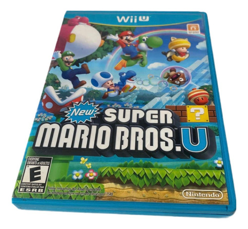 Nintendo Wii U New Super Mario Bros Original Usado C Manual