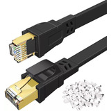 Cable De Red Cat-8 Ethernet Internet Ps5 Xbox Pc 30m (100ft)