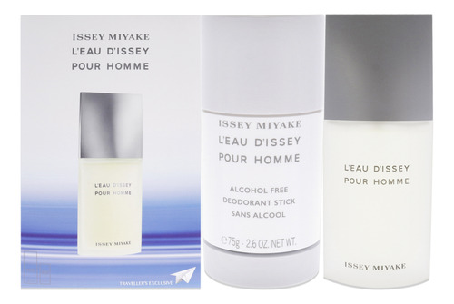 Perfume Issey Miyake Leau Dissey Edt Para Hombre, 75 Ml, 2 U