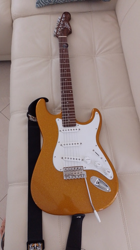 Guitarra Sgt Stratocaster Gold Sparkle 