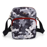 Bolsa Transv. Shoulder Bag Camuflada Disney - 19x16x5 Cm