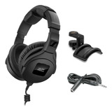 Auriculares Sennheiser Hd 300 Pro, Negros Con Soporte Para Y