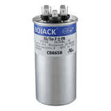 Bojack 35+5uf 35/5mfd ±6% 370v Cbb65 Condensador De Arranque