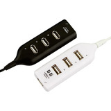 Kit 5 Carregador Adaptador Usb 4 Portas Hub Ampliador Usb