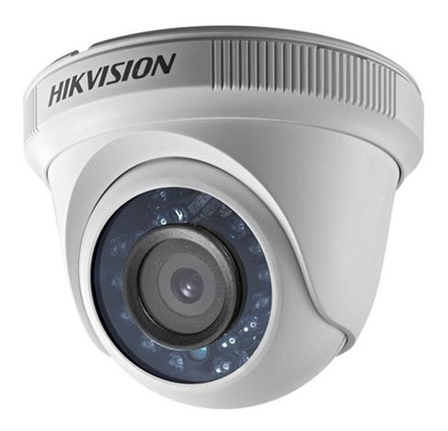 Cámara De Seguridad Hikvision Ds-2ce56d0t-ipf Turbo Con Resolución De 2mp Visión Nocturna Incluida Blanca 