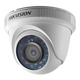 Cámara De Seguridad Hikvision Ds-2ce56d0t-ipf Turbo Con Resolución De 2mp Visión Nocturna Incluida Blanca 