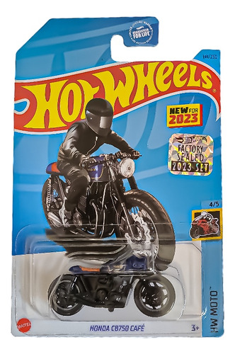 Hot Wheels Honda Cafe Cb750 4/5 Factory Sealed 141/250