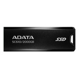 Unidad Solida Externa Adata Sc610 2tb