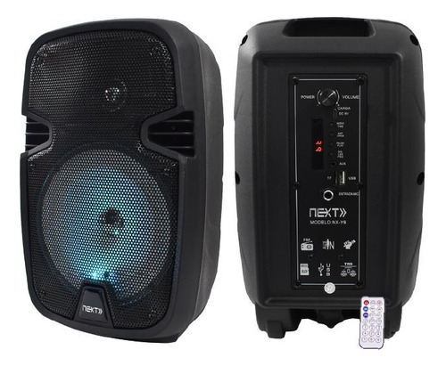 Cabina Sonido Recargable Bluetooth 5400 W Micrófono Control