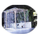 Luces Led Cortina Cascada Navidad 3x2m 240 Led