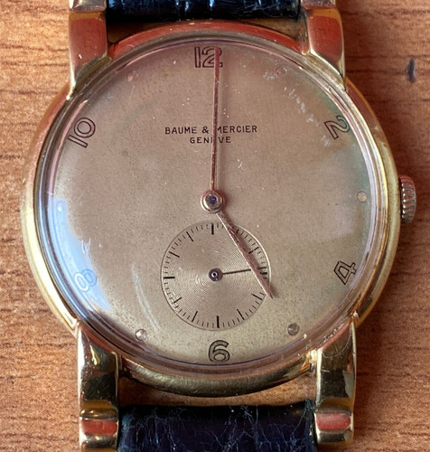 Antiguo Reloj Baume Mercier Geneve Cuerda