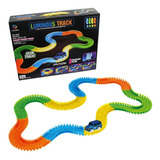 Pista Flexible Luminosa  , 240 Piezas Mas 1 Auto Bestoy