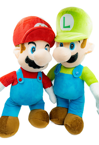 Peluche Mario Bros Y Luigi Super Mario 35 Cm