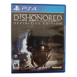 Dishonored Definitive Edition - Físico - Ps4