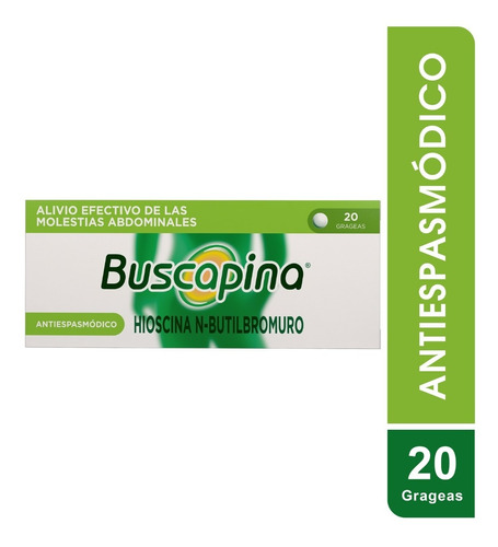 Buscapina Grageas Caja X 20 - Unidad a $1696