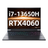 Laptop  Gamer  Machenike Gaming L16 Negra 16 , Intel Core  I7 13650hx  16gb De Ram 1 Tb Ssd, Nvidia Rtx 4060 240 Hz 2560x1600px Windows 11 Pro