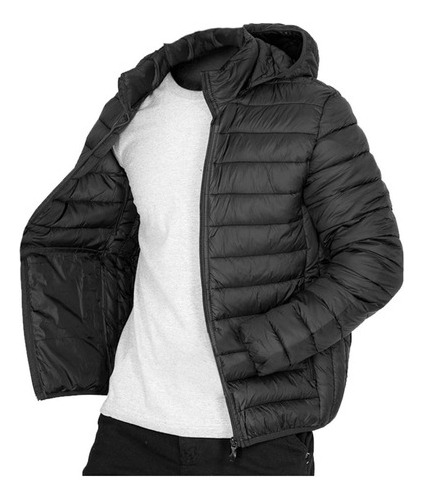 Jaquetas Masculina Bobojaco Corta Vento Puffer Nylon Frio