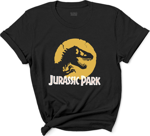 Playera Logo Jurassic Park Parque Jurásico Pelicula Mujer Ov