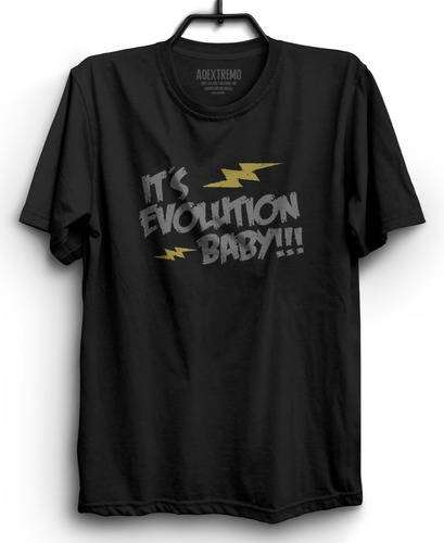 Camiseta It's Evolution Baby Premium Pearl Jam Música Grunge