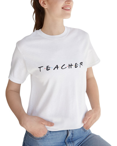 Regalo Para Profesores, Polera Teacher