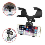 Suporte Retrovisor Veicular Universal Celular Gps Carro