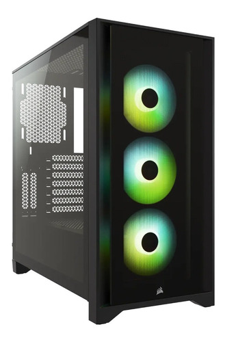 Gabinete Corsair Icue 4000x Rgb Vidrio Templado Usb 3.1 P