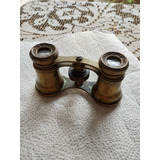 Antiguo Binocular De Teatro Realizado En Bronce No Envío 