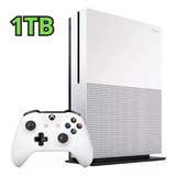 Microsoft Xbox One S 1tb Standard 4k + 01 Jogo De Brinde
