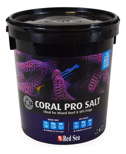 Red Sea Fish Pharm Are11220 Coral Pro - Sal Marina Para Acua