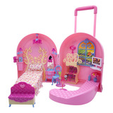 Carrito Maletin Gloria Living Dormitorio Muebles Sin Muñeca