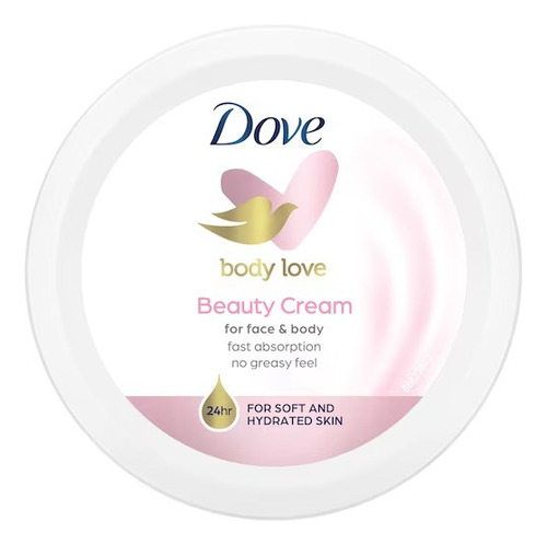 Dove Body Love Beauty Cream 75ml Importado 48h Hidratação
