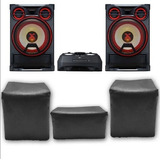 Kit 3 Capas Pra Mini System Xbomm LG Cm9960 