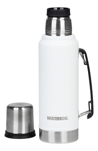 Termo Acero Inoxidable Waterdog 1 L Con Asa Y Pico Cebador